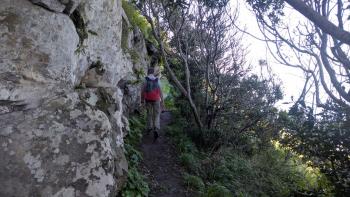 unterhalb des Tafelberg-Absatzes