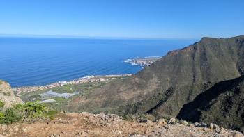 Blick nach Bajamar und Punta Hidalgo