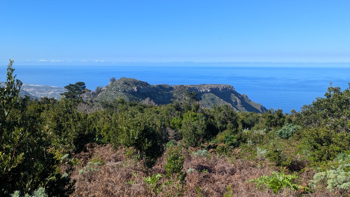 Blick zurück zum Tafelberg