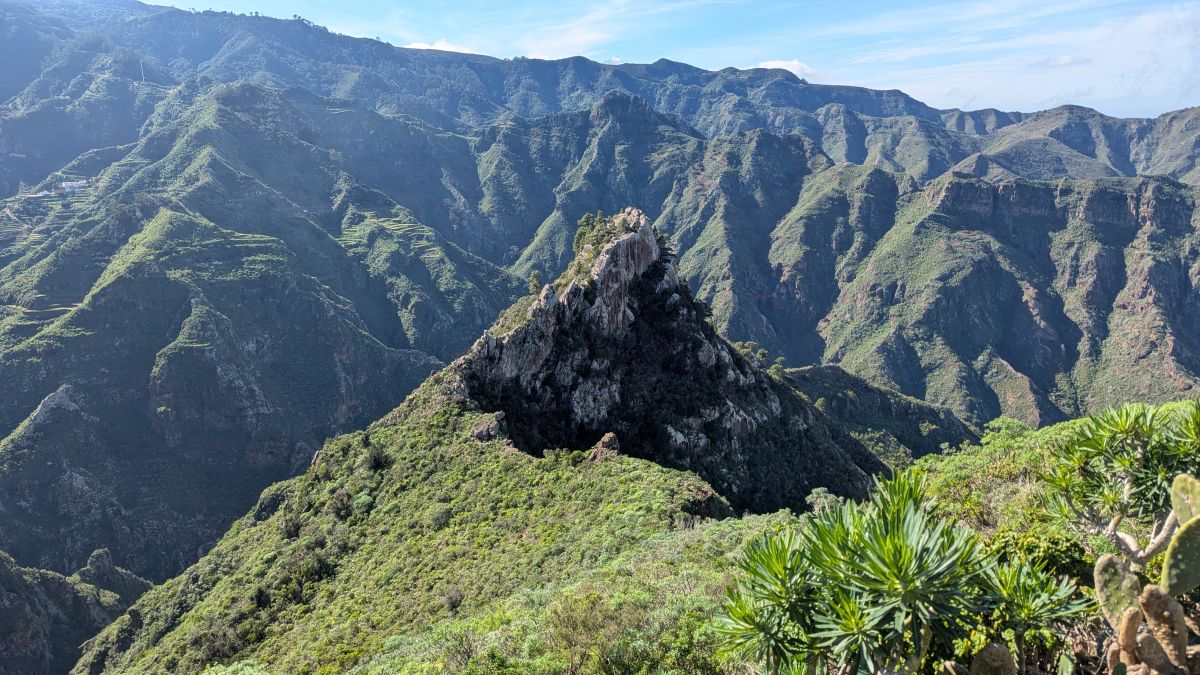 Roque de los Pinos, ein alter Vulkanschlot