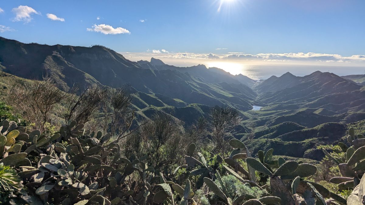 Blick zur Südküste