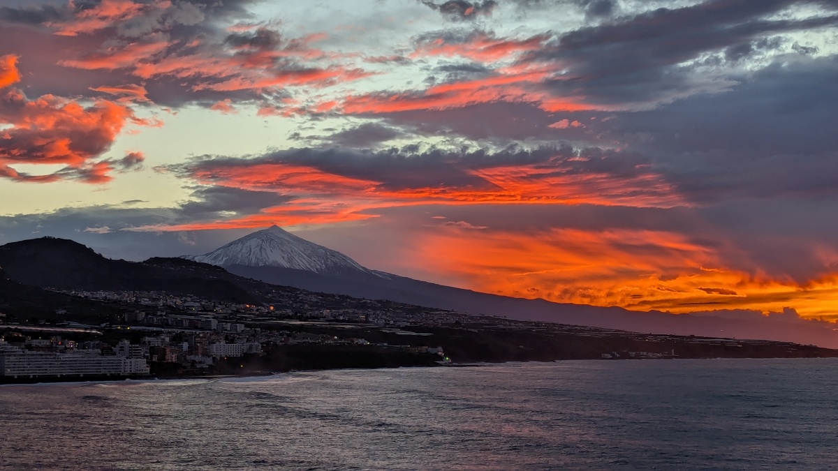 Himmelsstudie am Abend