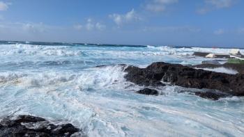 aufgewühlter Atlantik