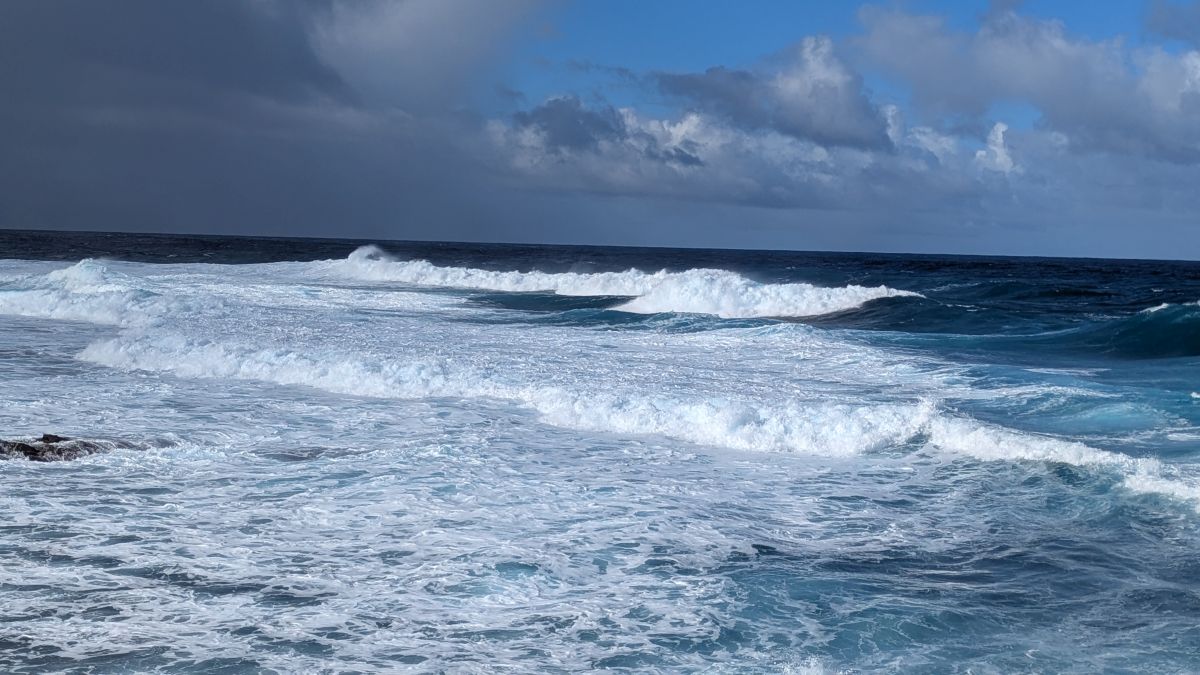 Punta de la Barranquera, Brandung