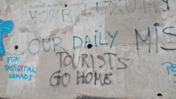 hier ist man bei einigen Zeitgenossen nicht willkommen