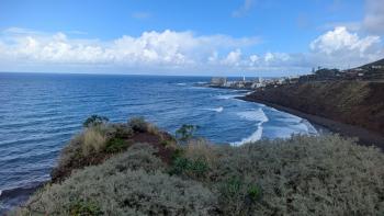 Blick zurück nach Punta del Hidalgo
