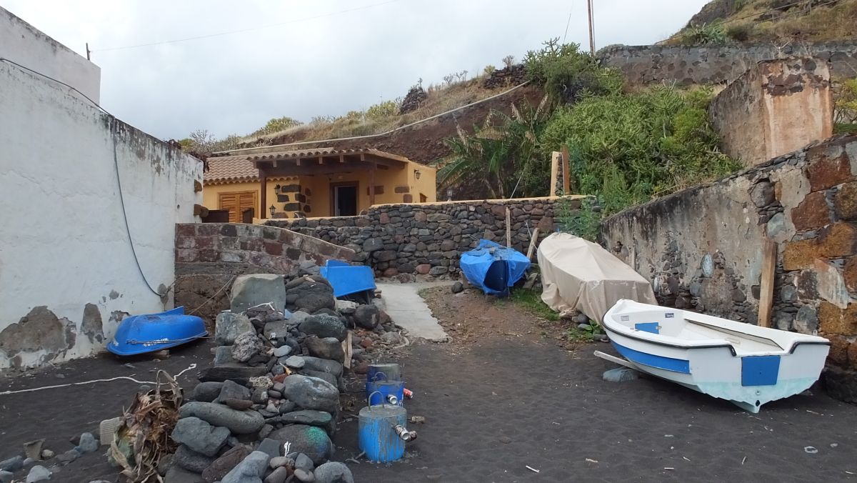 "unser" Strand mit Ferienhaus