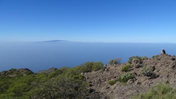 links La Gomera, rechts La Palma