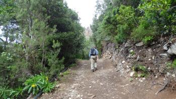 Wegstrecke bei Cumbrecilla