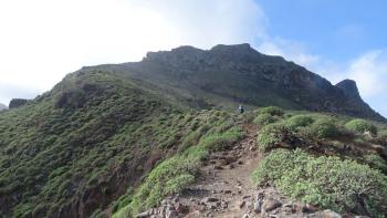Aufstieg zum Montaña de Tafada