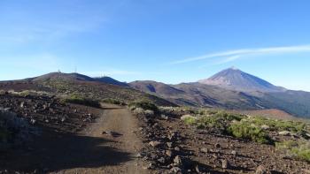 Observatorium und Teide