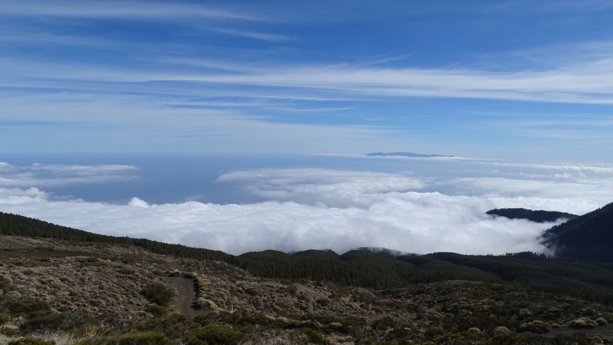 Wolken und Gran Canaria