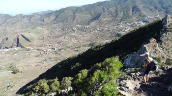 die Dörfer oberhalb von El Palmar