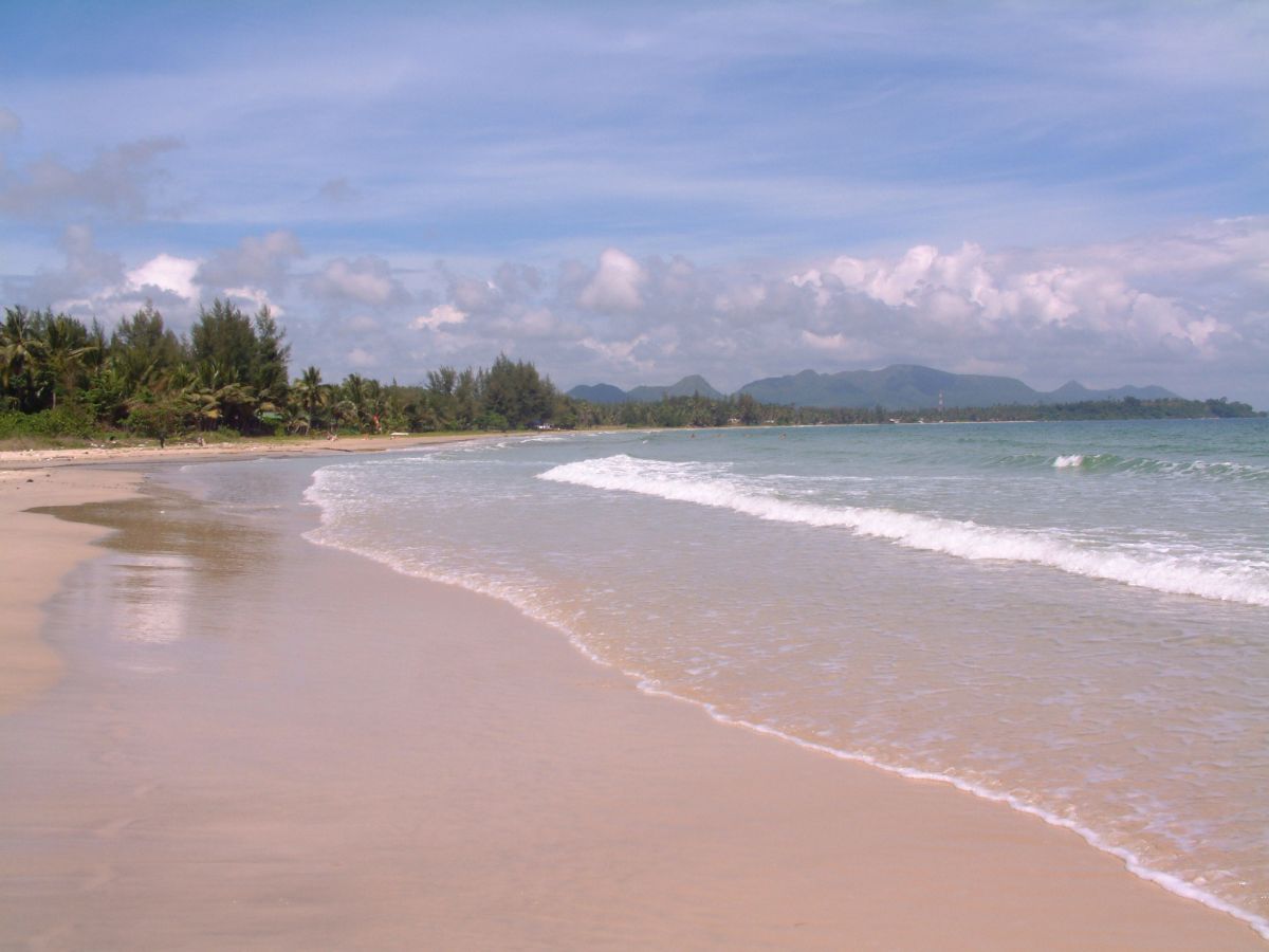 nicht gerade überfüllter Strand