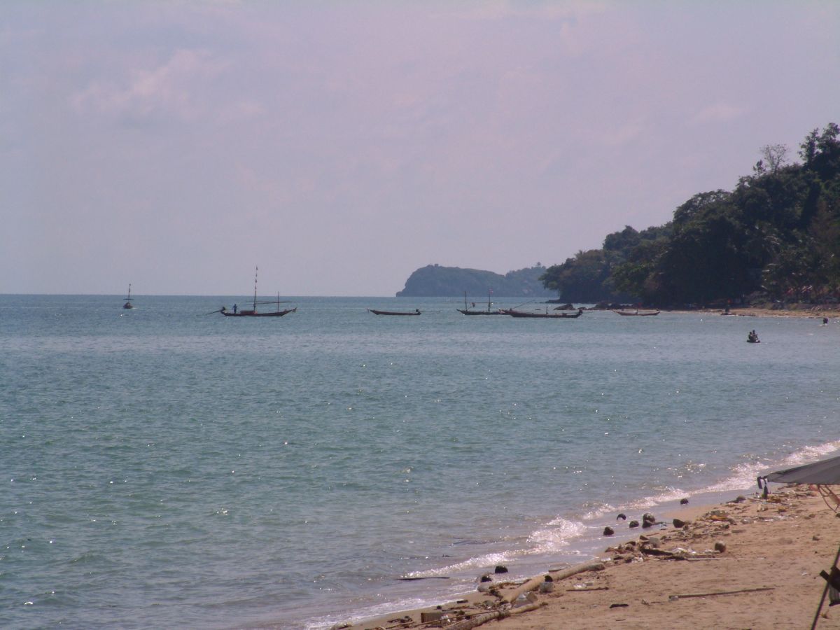 Strand bei Chumphon