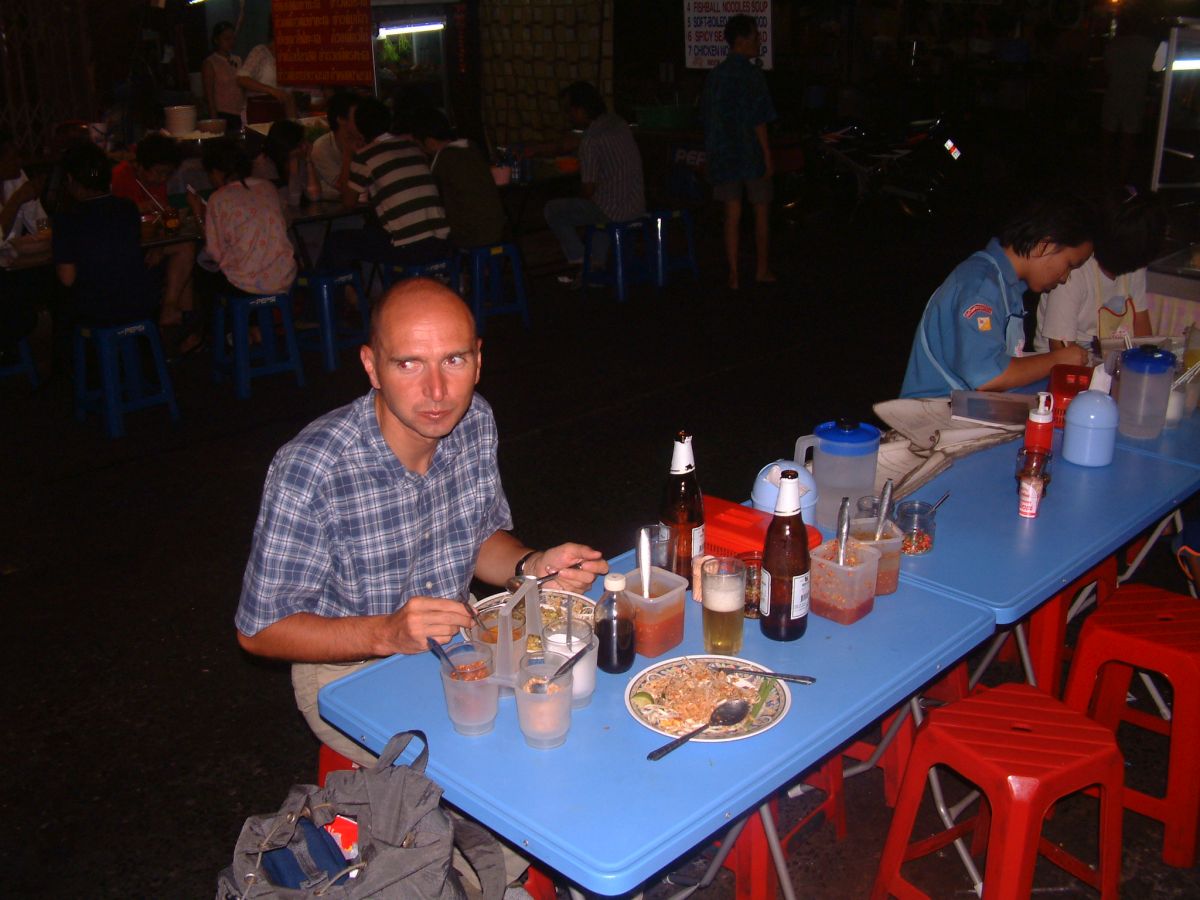 Abends in BKK Essenszeit