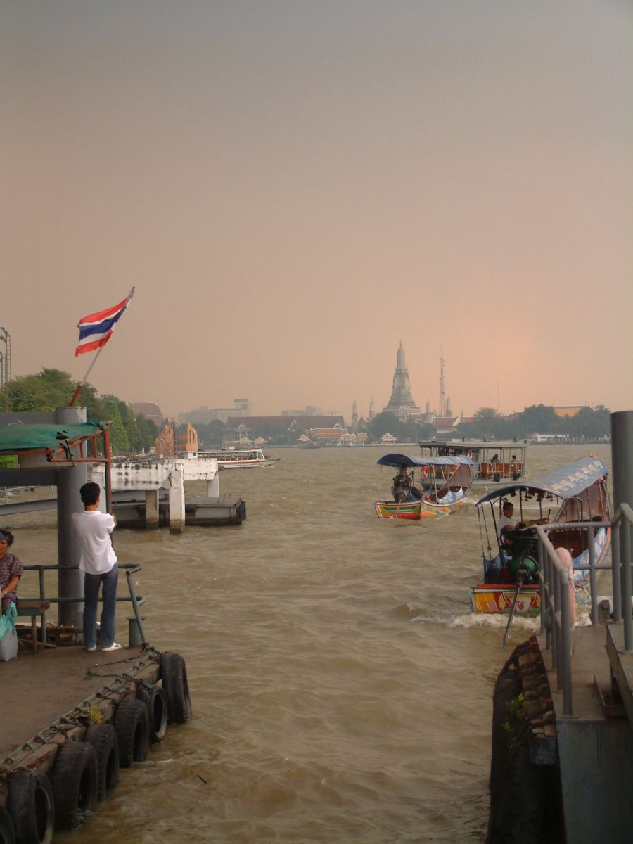 Gewitterstimmung am Chao Phraya