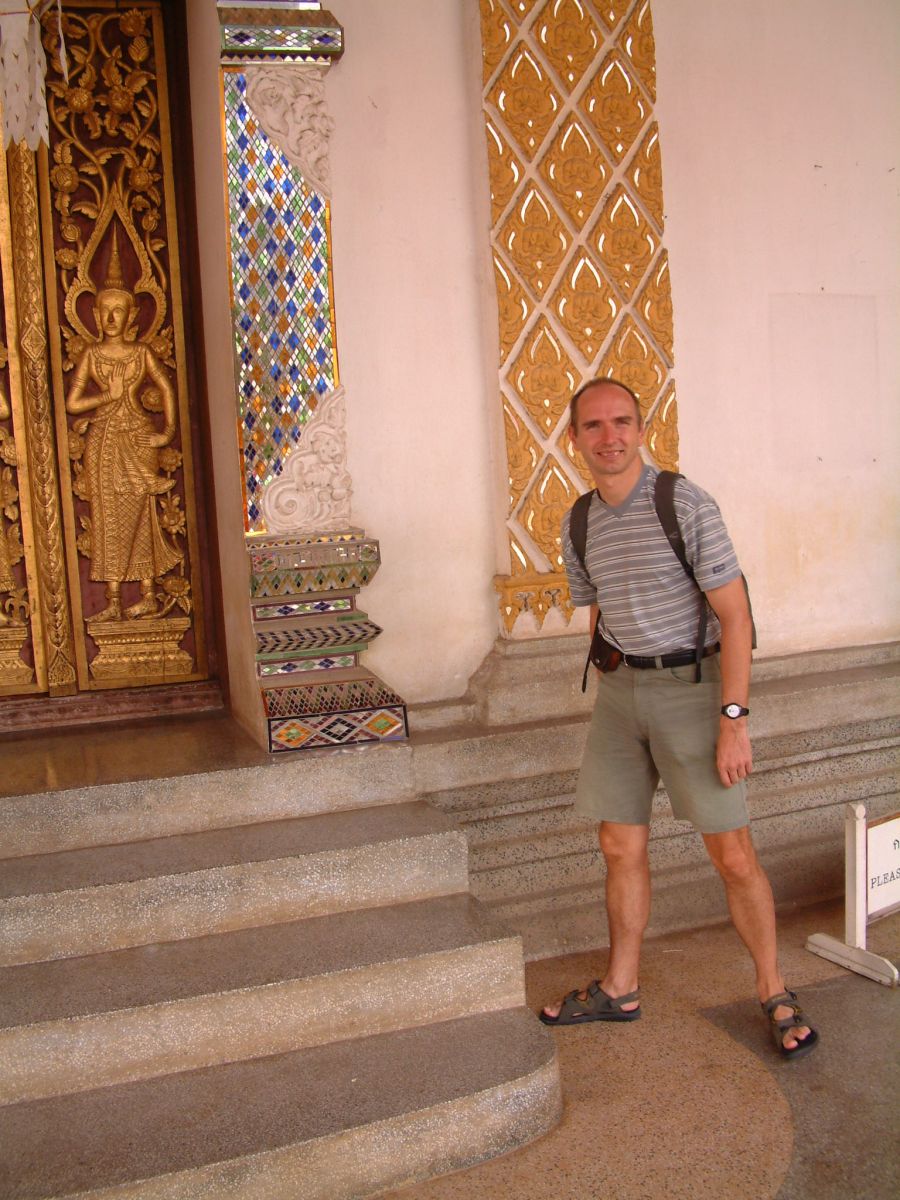 André im Wat Phra That Doi Suthep