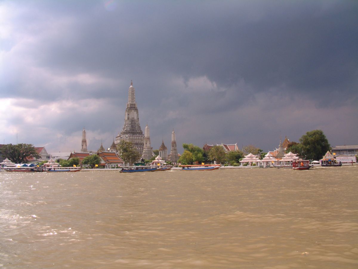 Gewitterstimmung am Chao Phraya