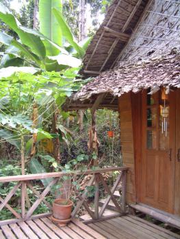 unsere neue Dschungelhütte in Mae Hong Son