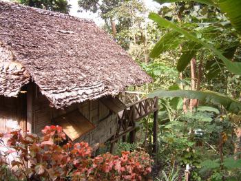 unsere neue Dschungelhütte in Mae Hong Son