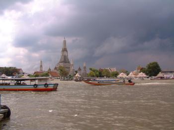 Gewitterstimmung am Chao Phraya