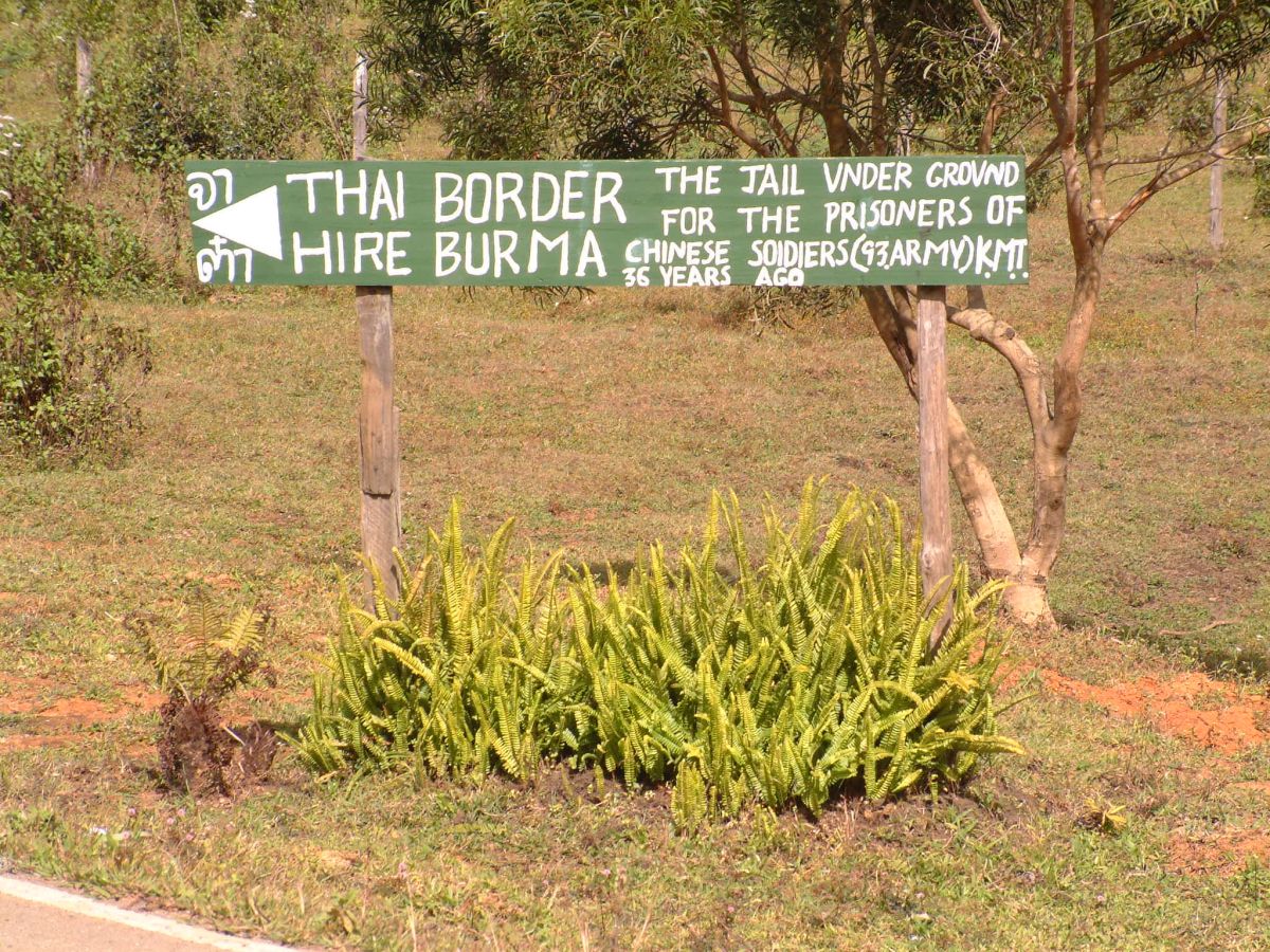 an der Grenze zu Myanmar