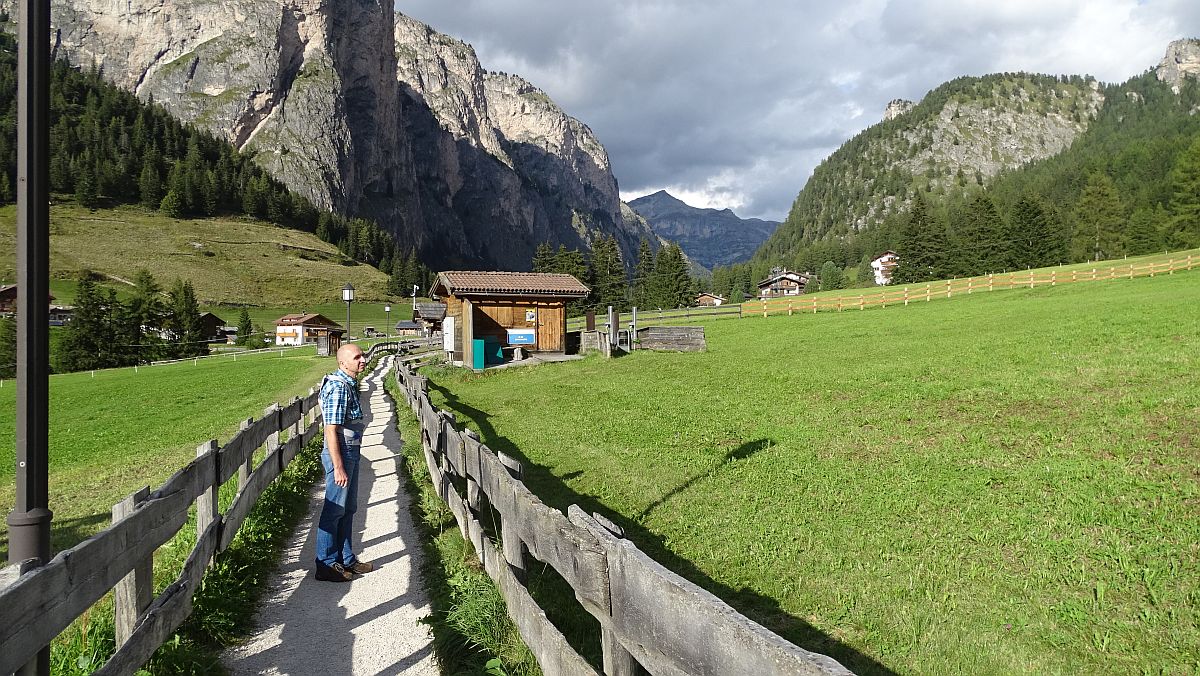 Spaziergang in Wolkenstein