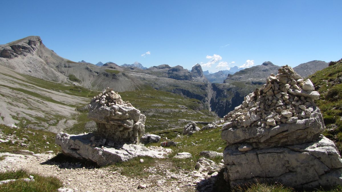 Weg zur Puez-Hütte