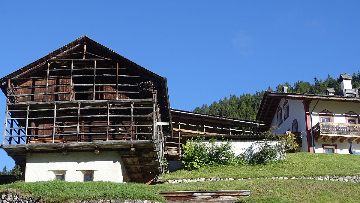 traditionelles Wohnhaus in Wolkenstein