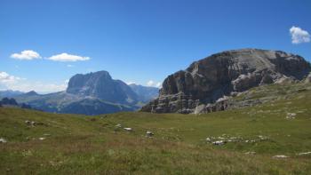 Weg zur Puez-Hütte