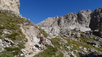 Wanderweg zum Cir-Pass