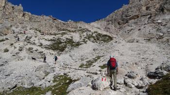 Wanderweg zum Cir-Pass