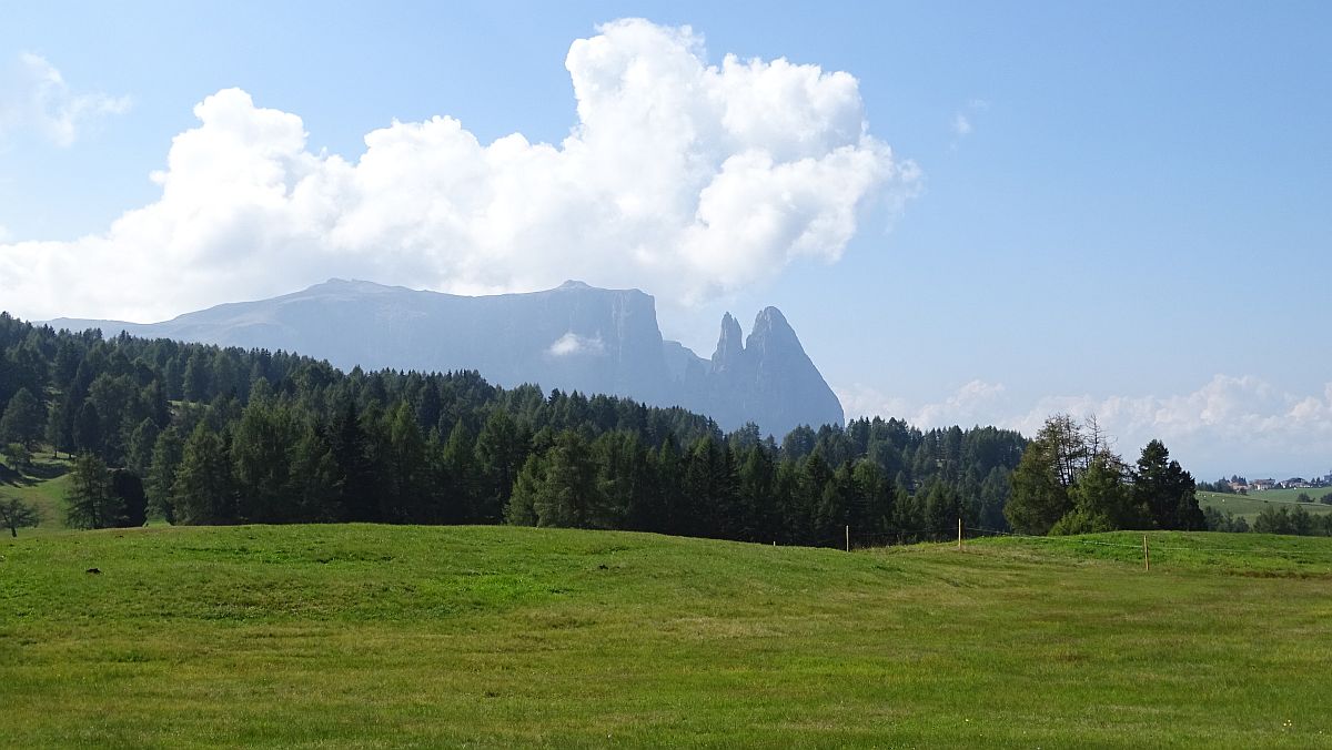 Schlern jetzt wolkenfrei