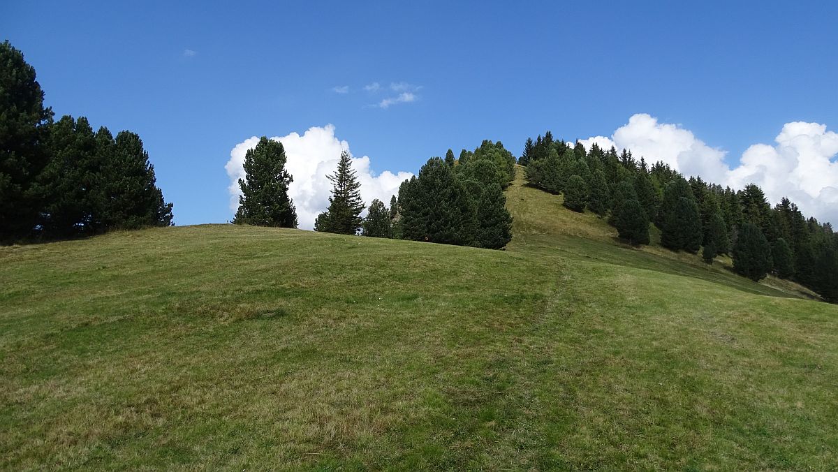 ein letzter kleiner Gipfel (Piz Ridl) mit Cachefunden