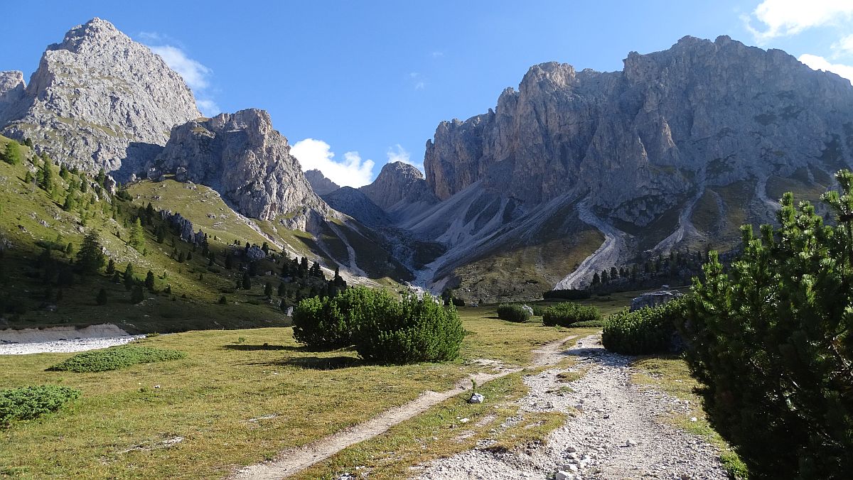 Berge der Puez-Gruppe