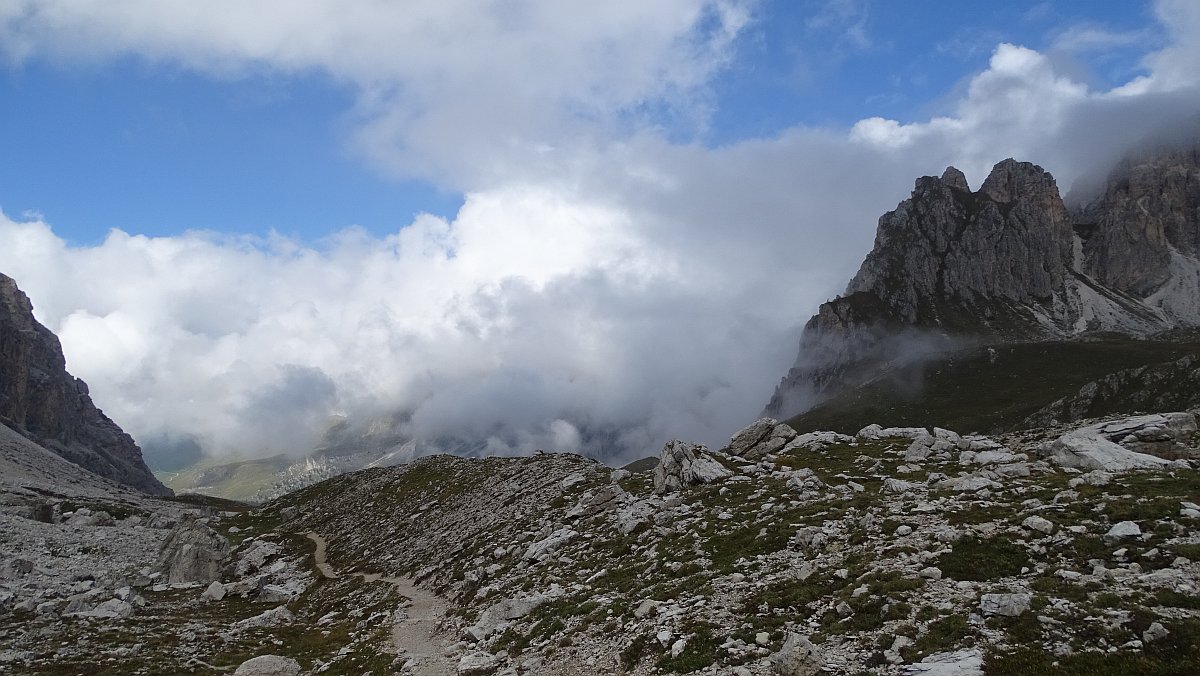 Wolken ziehen auf