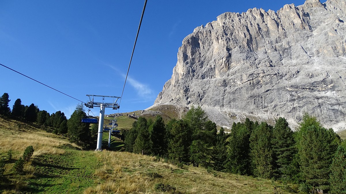 Seilbahn nach oben