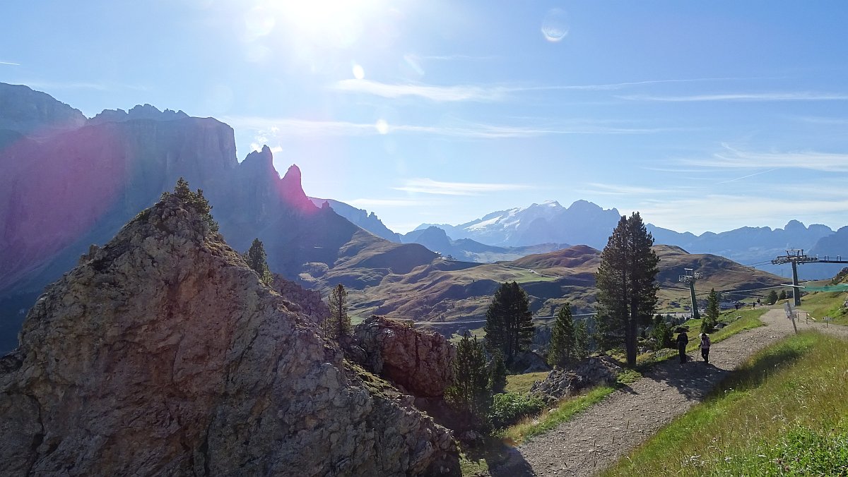 was für ein Wetter! perfekt!