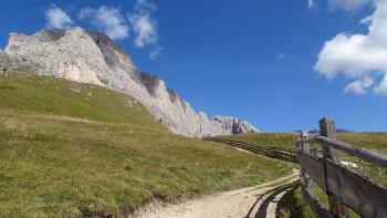 Blick auf den Sass Rigais