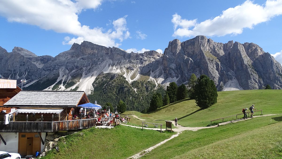 Odles-Hütte an der Col Raiser Bergstation