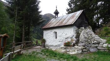 Schlosskopfkapelle nahe unser Unterkunft