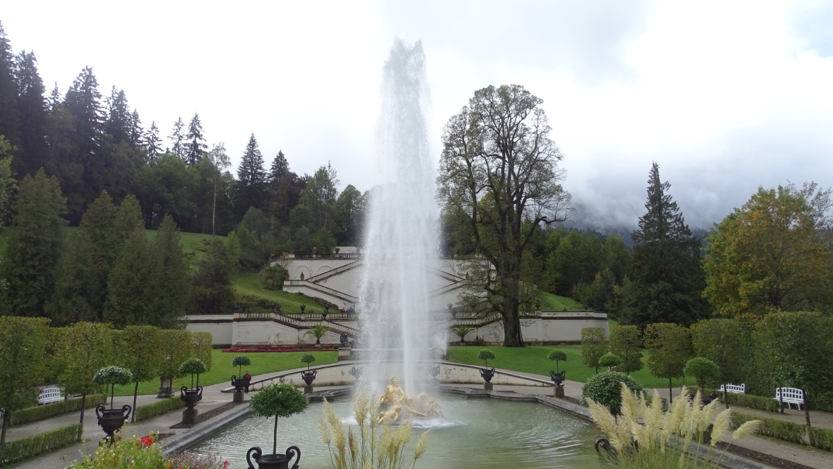 Park Schloss Linderhof, Große Fontäne