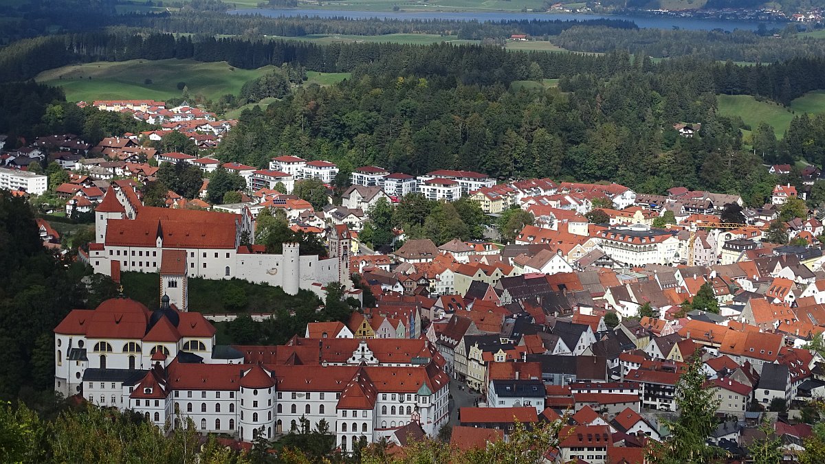 Füssen von oben