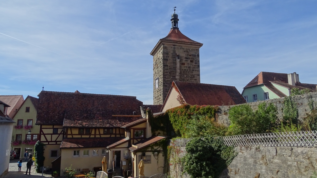 Siebersturm Rothenburg, Teil der Stadtbefestigung