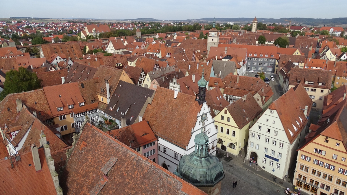 Blick vom Rathausturm