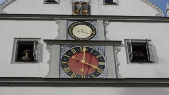 Glockenspiel an der historischen Ratstrinkstube