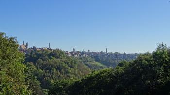 Rothenburg von der Engelsburg aus gesehen