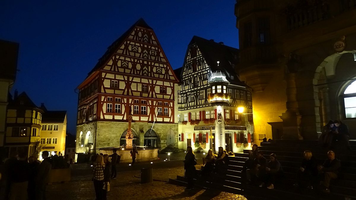 Blaue Stunde in Rothenburg