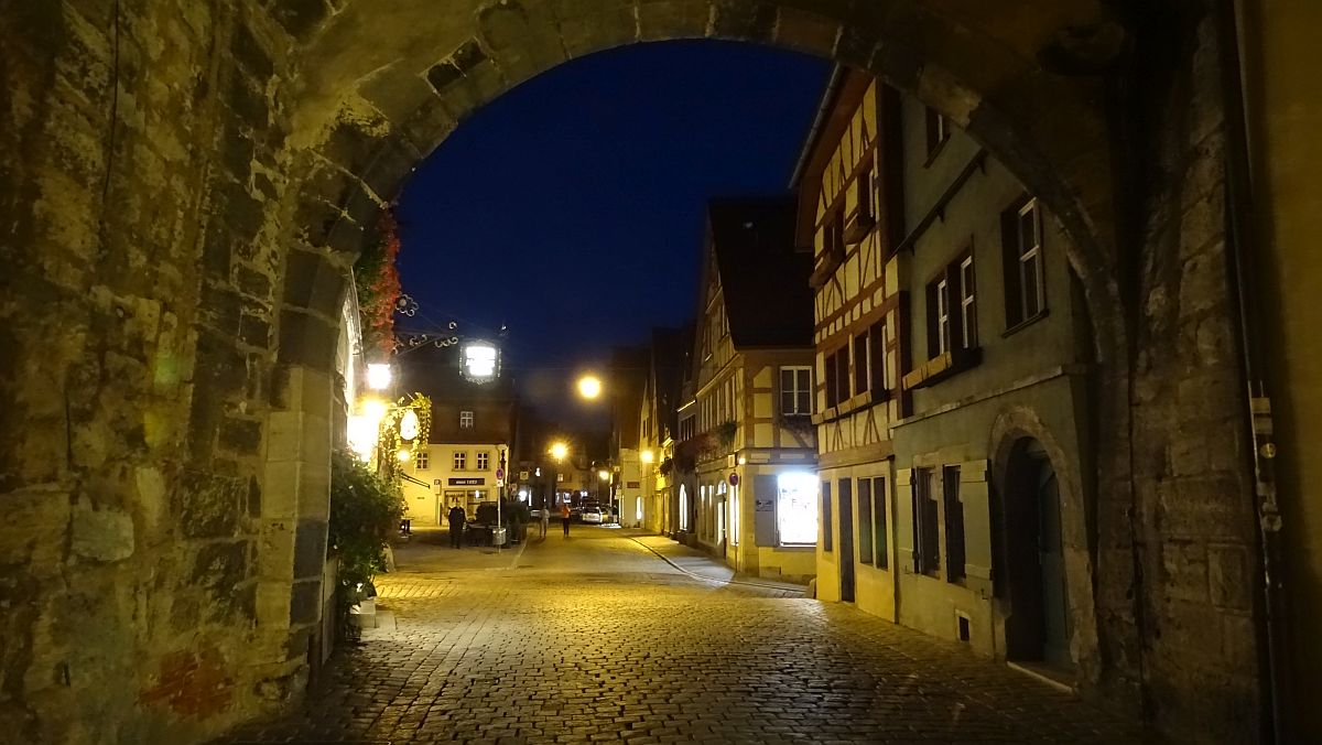 Blaue Stunde in Rothenburg